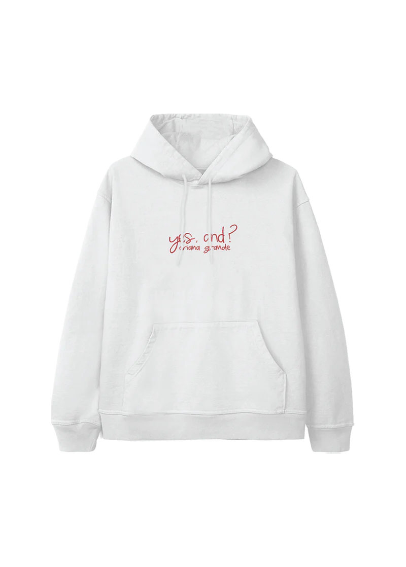 Ariana Grande Merch - yes, and? Collage Hoodie